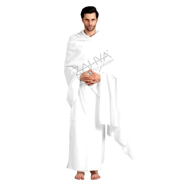 02 Bamboo Ihram for Hajj & Umrah – Ultra-Soft & Odor-Free