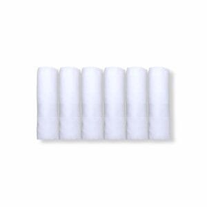 Pure Cotton Handkerchief – Plain White, Soft & Absorbent - 6