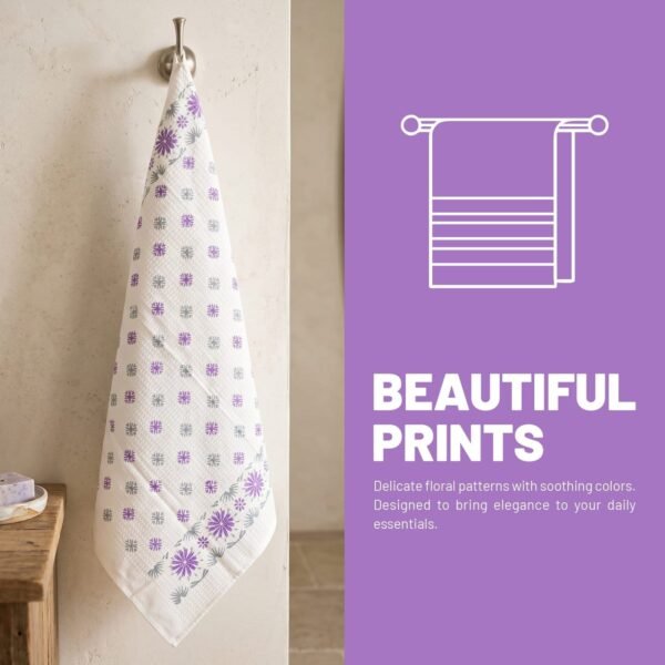 100% Cotton Eco Bath Towels Pack of 4 | Soft & Absorbent | 60x30 Inches