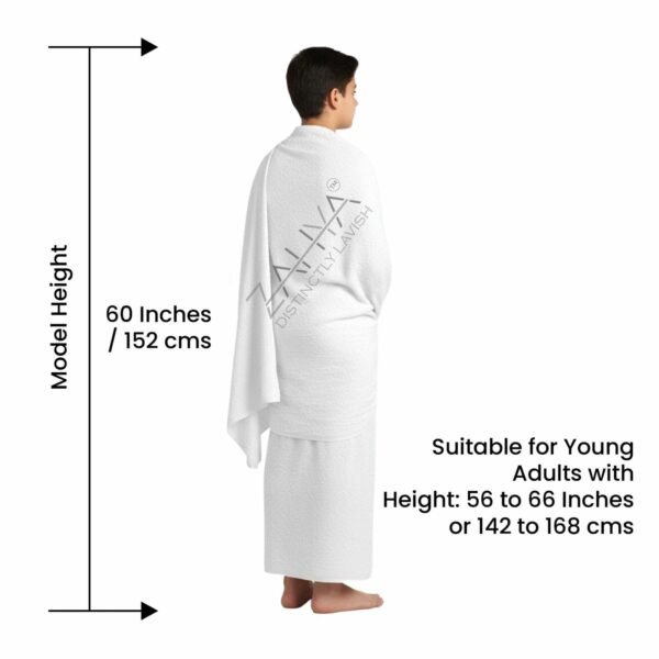 Terry Cotton Ihram for Young Adults – Hajj & Umrah