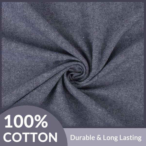 5-3.jpg ZAHYA Denim Bath Towel - Grey