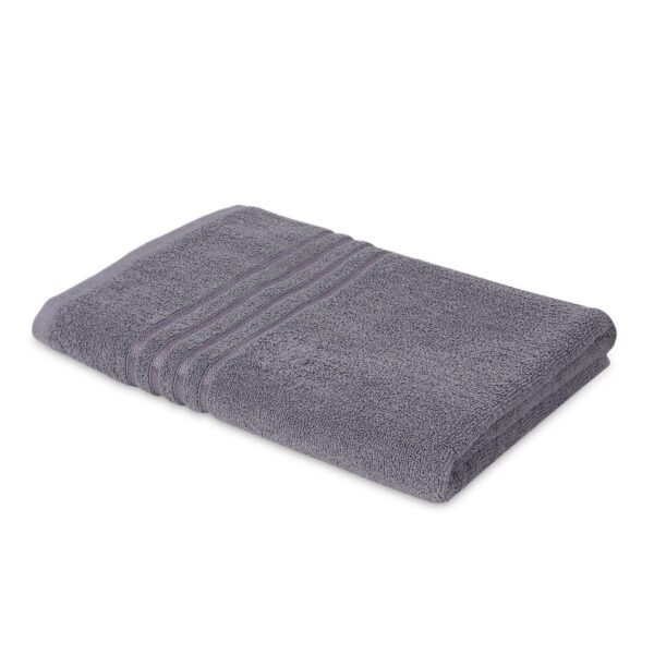 IMG_9244.jpg ZAHYA Pure Cotton 500 GSM Bath Towel Combo - Grey & Green
