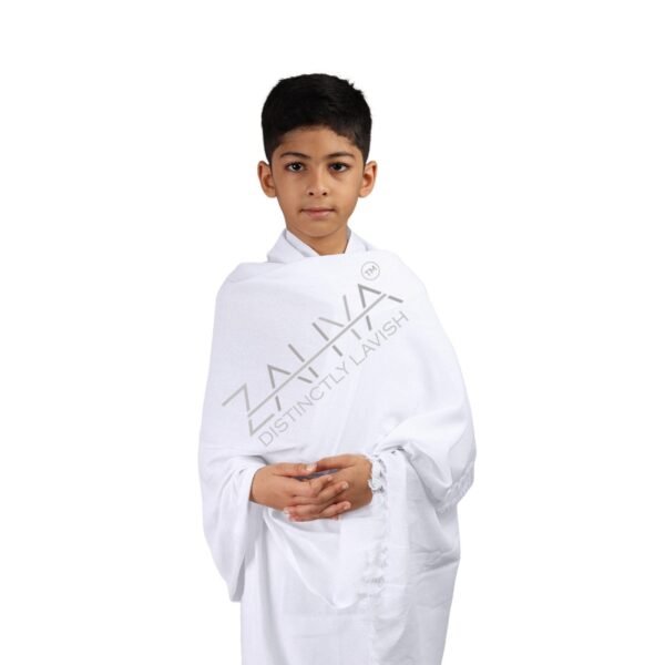 Picture2-2-scaled-1.jpg Cooltex Cotton Ihram for Kids (4-8 Yrs) – Hajj & Umrah