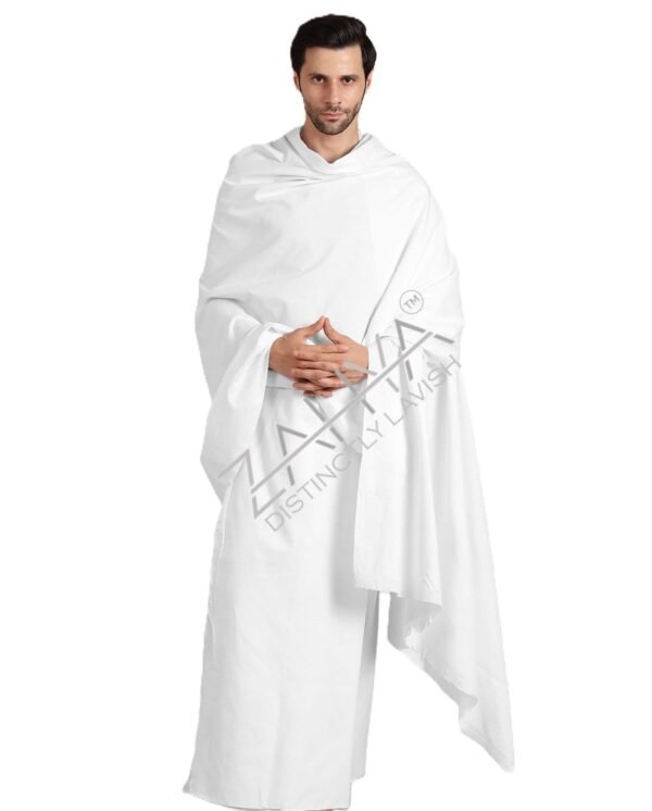 Picture3-1-scaled-1.jpg Plain Weave Cotton Ihram for Men – Hajj & Umrah