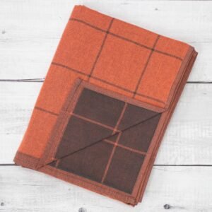 Zero Twist Cotton Bath Towel – Twin Layer, Ultra Soft - Red